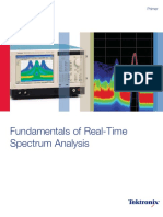 Fundamentals of Real Time Spectrum Analysis