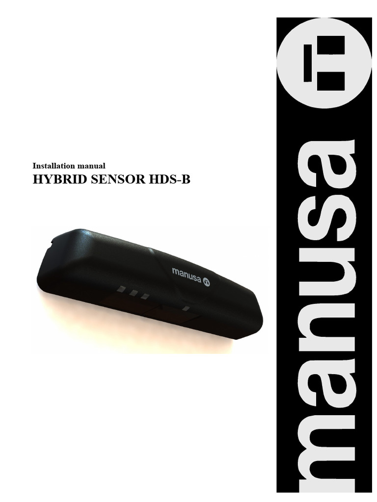 HDS-B Hybrid Sensor Installation Guide | PDF | Infrared | Radar