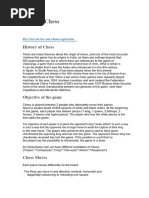 Chess Rules | PDF | Traditional Board Games | Board Games