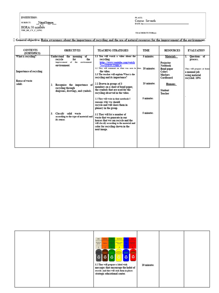 Importance of Recycling in Education | PDF | Recycling | Waste
