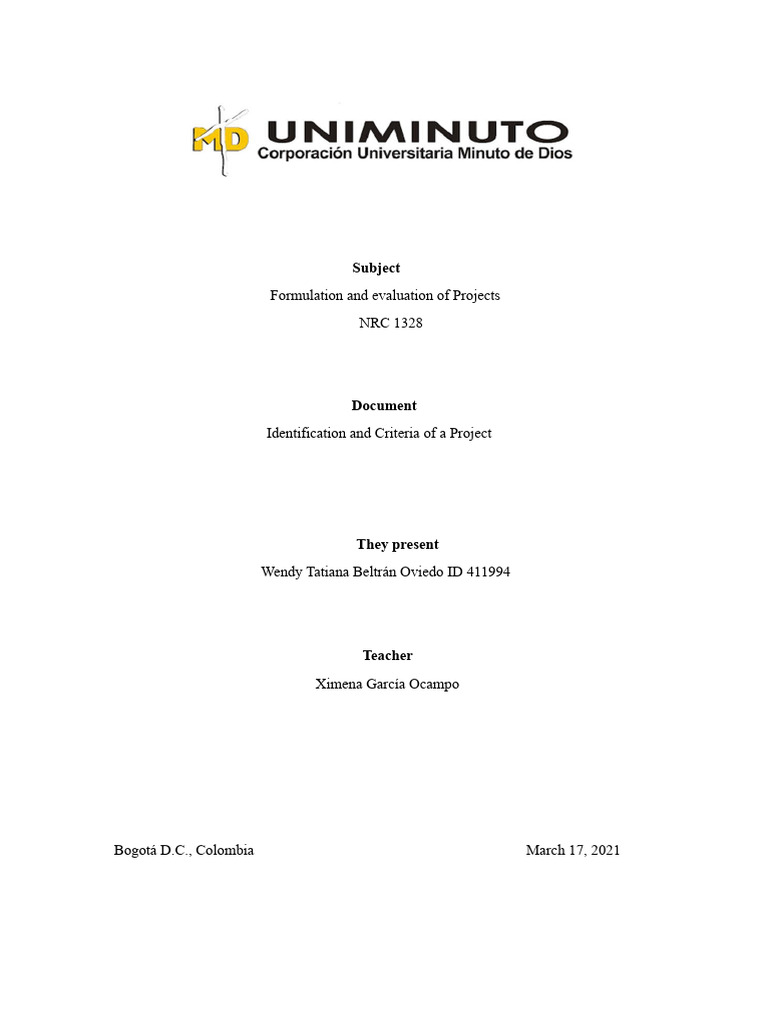 Project Formulation and Evaluation Guide | PDF | Demand | Market ...