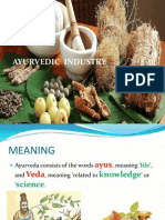 Ayurvedic Industry