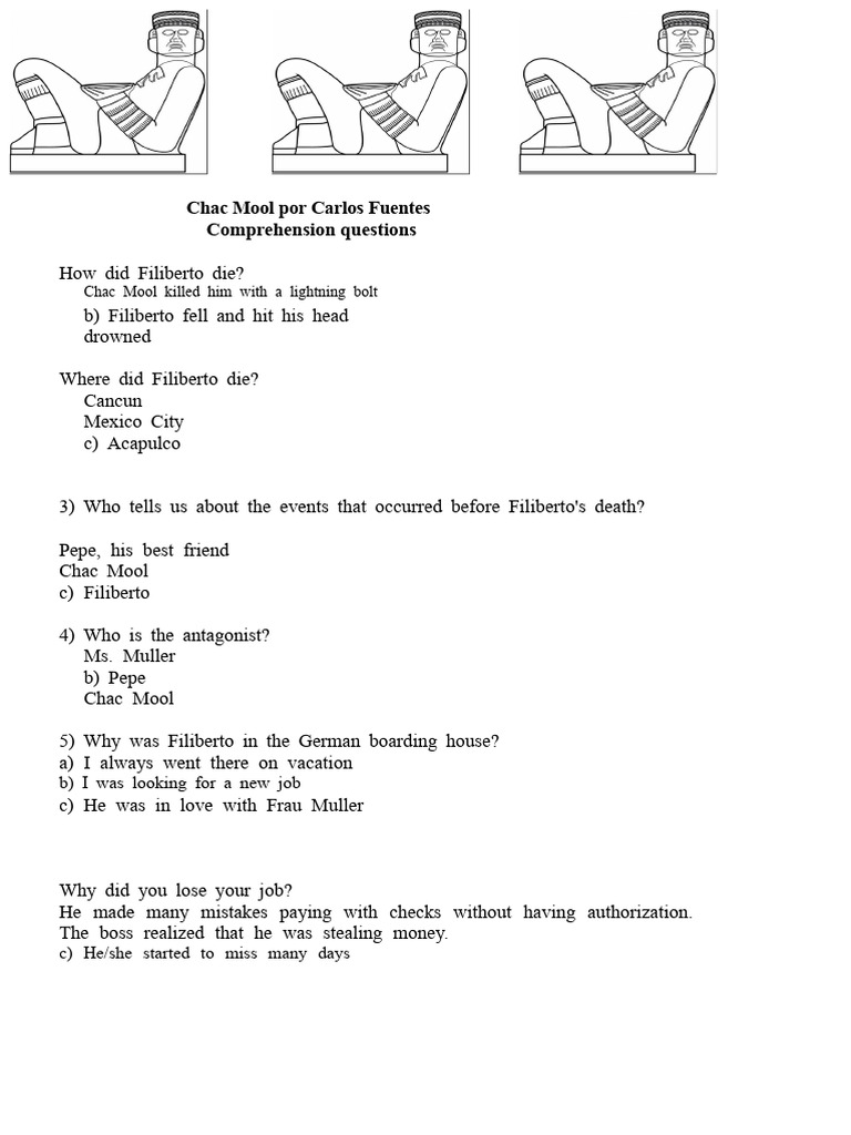 Chac Mool Filiberto's Tragic Fate PDF