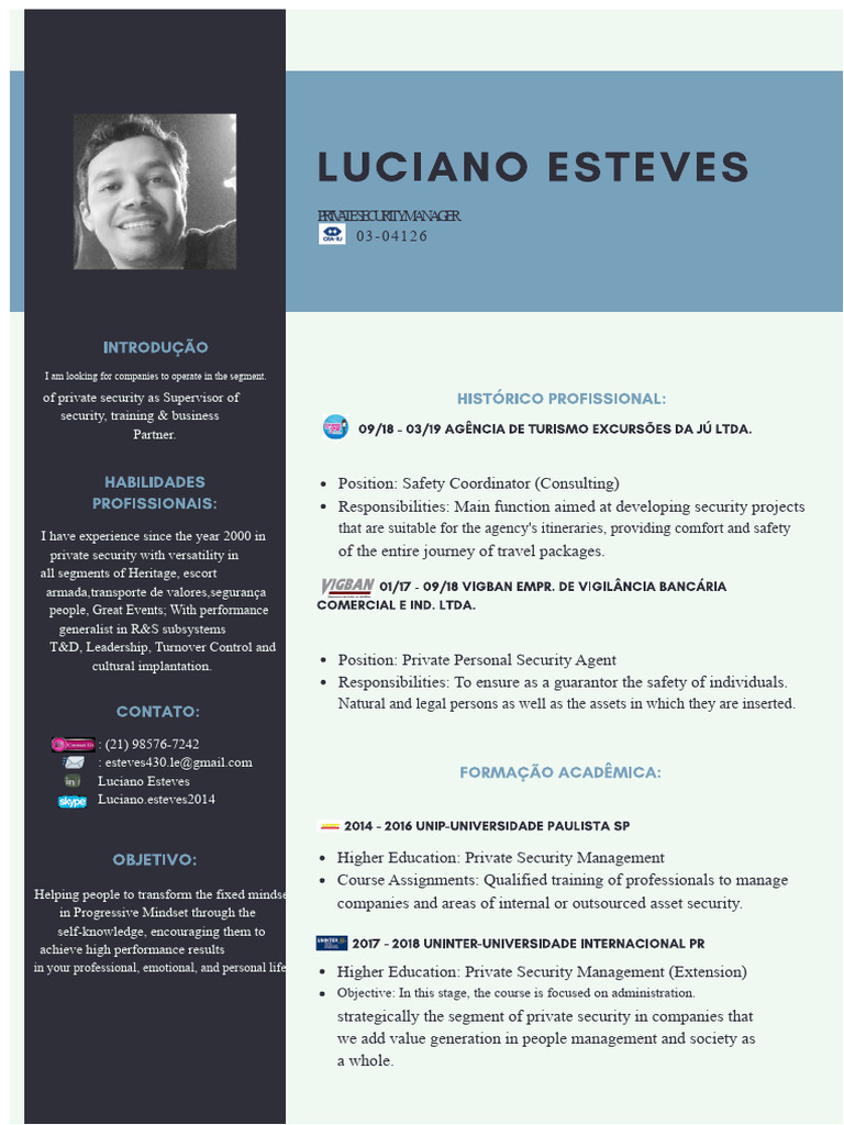 Private Security Management Expertise | PDF | Business | Economies