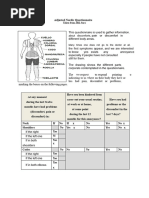 Standardized Nordic MSK Questionnaire | PDF | Musculoskeletal System