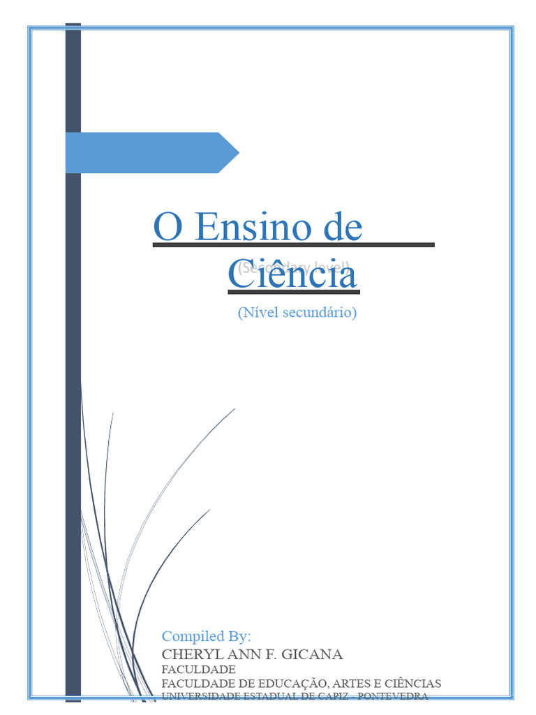 Ensino de Ciências: Natureza e Objetivos | PDF | Science | Aprendizado