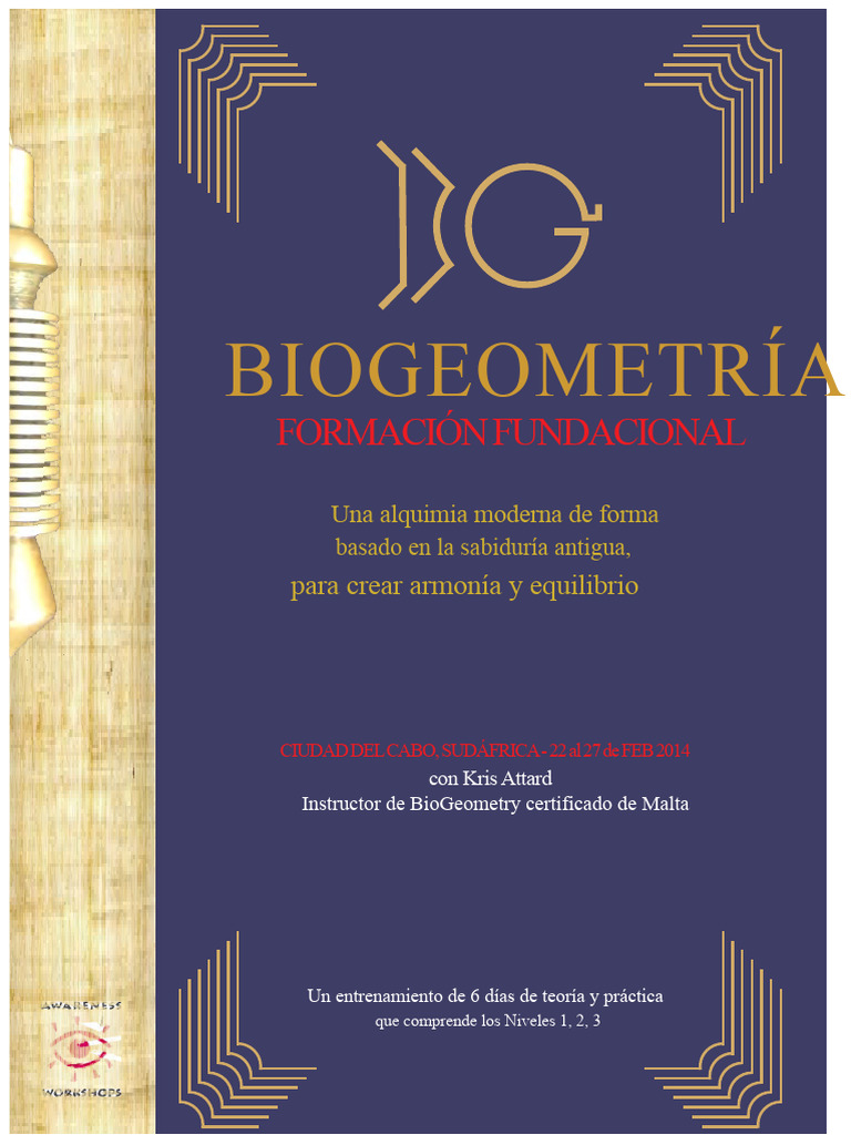 BioGeometry Ciudad Del Cabo 2014 | PDF | Vida | Science
