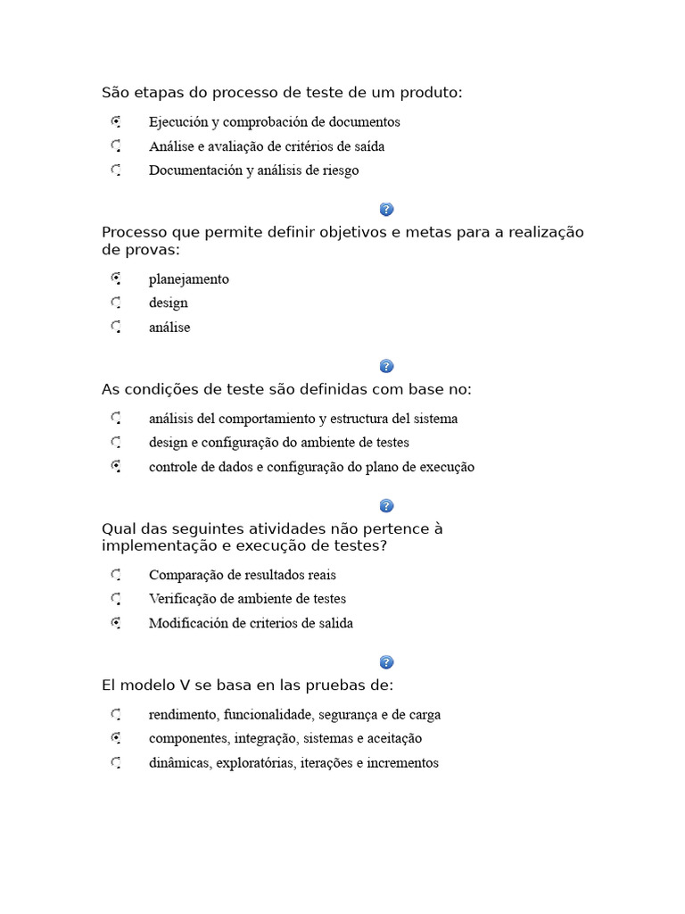 Etapas e Tipos de Testes de Software | PDF | Testes de software ...