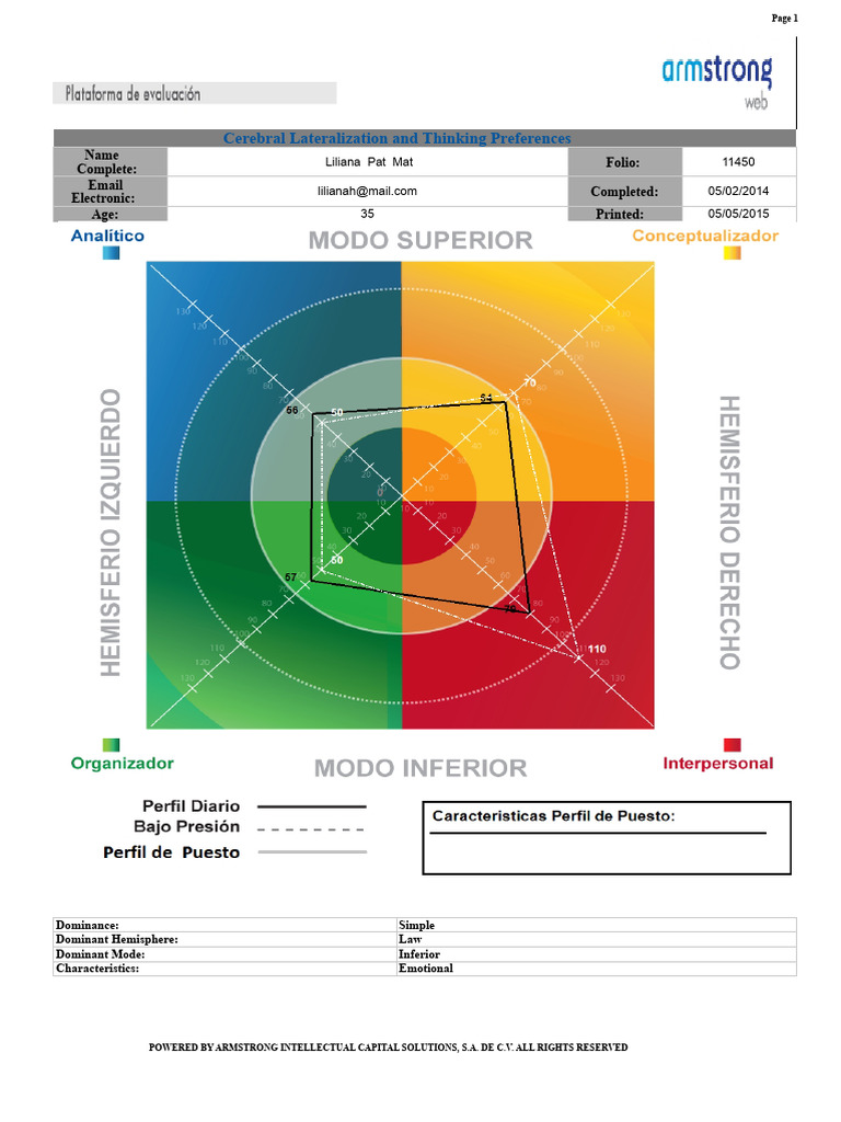 Cerebral Lateralization and Thinking Preferences | PDF | Decision ...