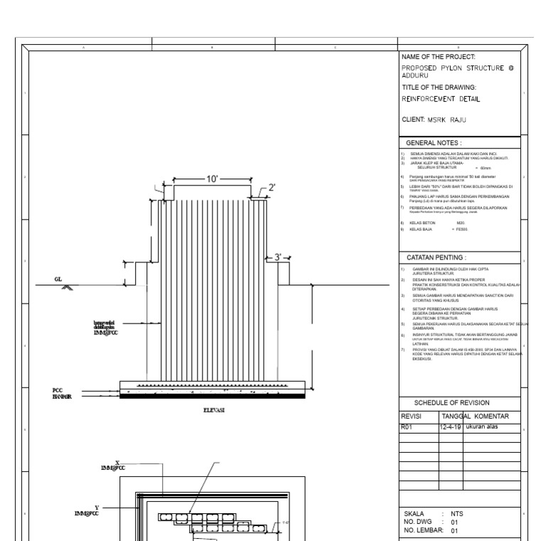 Desain Pylon | PDF