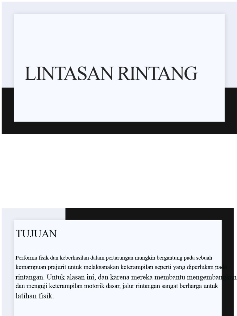 Rintangan Militer: Pelatihan Fisik dan Kepercayaan | PDF