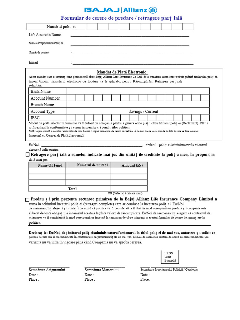 Formular de Predare Nou | PDF