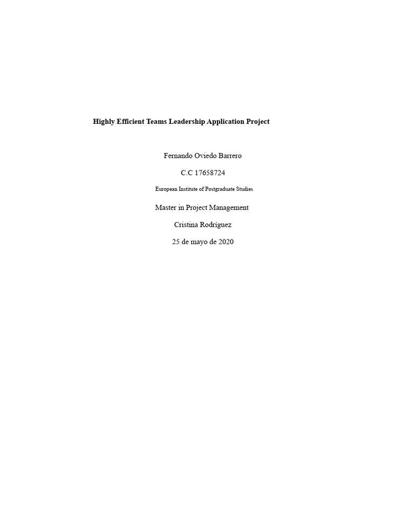 Application Project - Leadership | PDF | Policy | Value (Ethics)