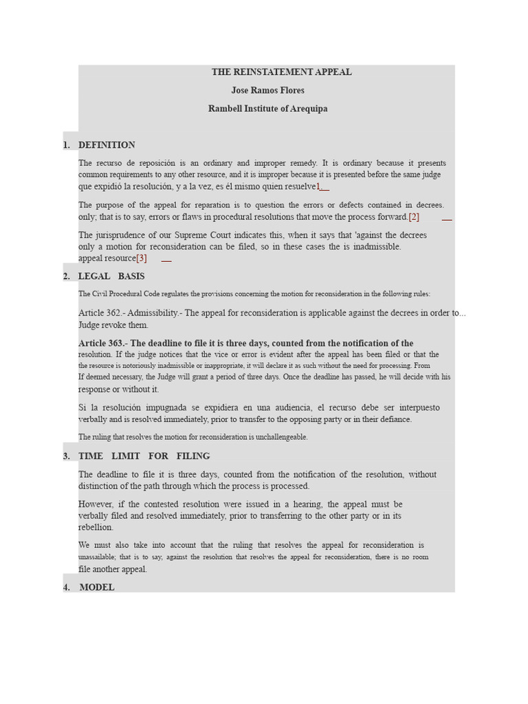 2018 - Repositioning Model | PDF | Lawsuit | Justice
