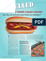 Processed Meats Cause Cancer