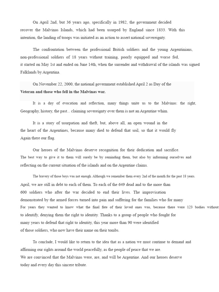 Speech of April 2, 2018 | PDF
