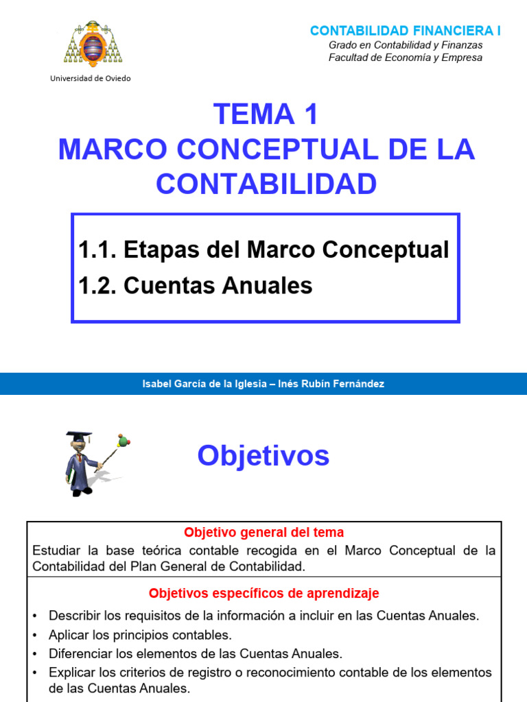 Marco Conceptual de la Contabilidad | PDF | Estado financiero ...
