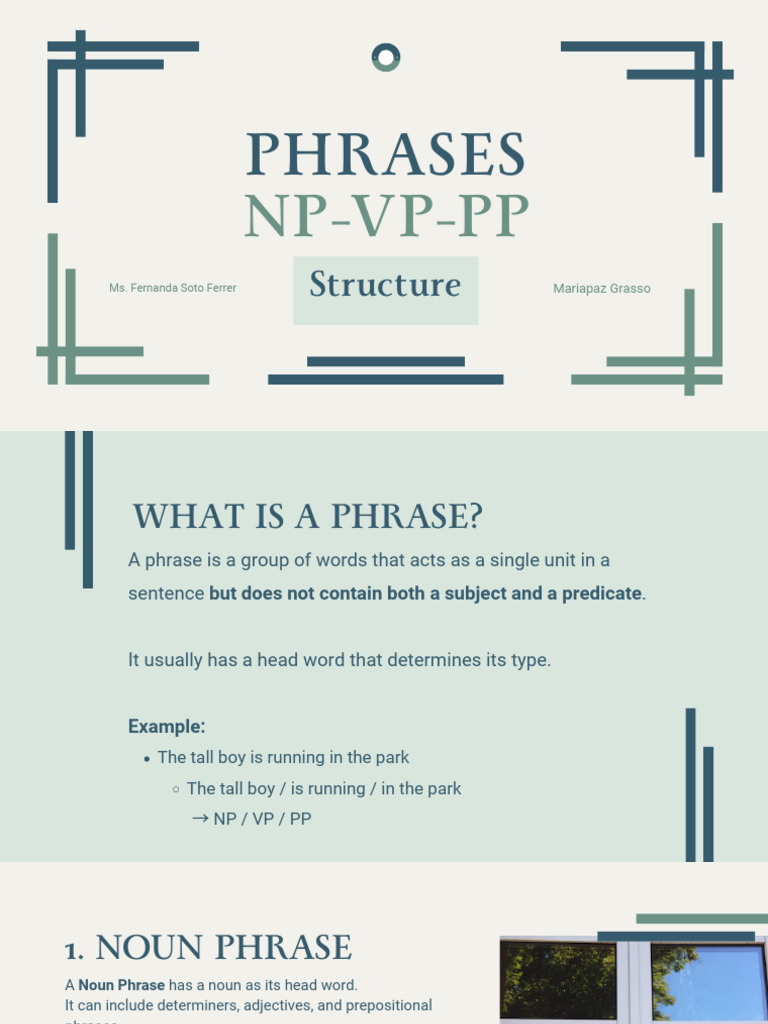 Understanding Phrase Structures in English | PDF
