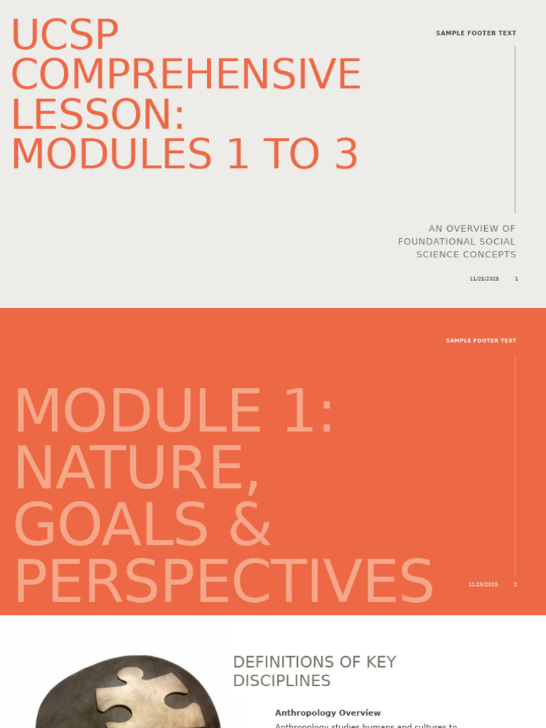 Overview of Social Science Concepts | PDF | Sociology | Traditions