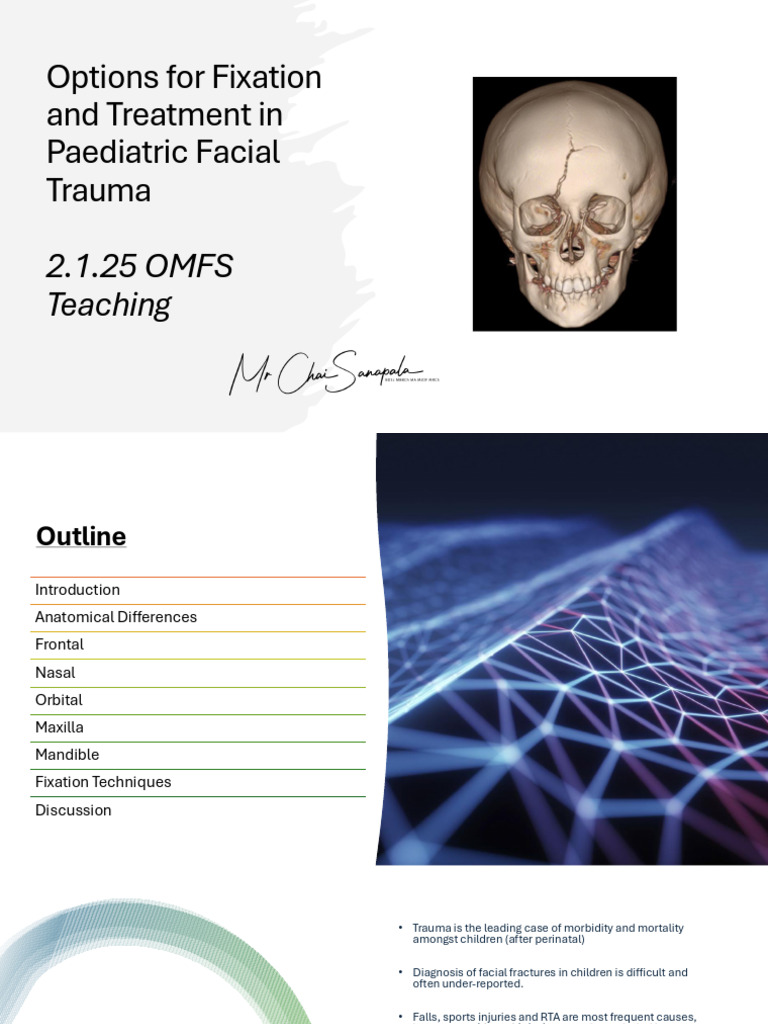 Options Paediatric Fixation | PDF | Medical Specialties | Diseases And ...