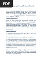 Download Intervenciones estadounidenses en Panam by Nicolas Rocha SN95536181 doc pdf