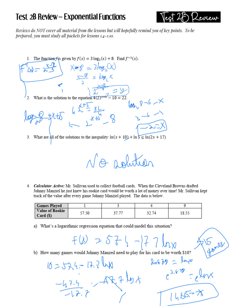 KVS APPC Unit 2B Test Review | PDF