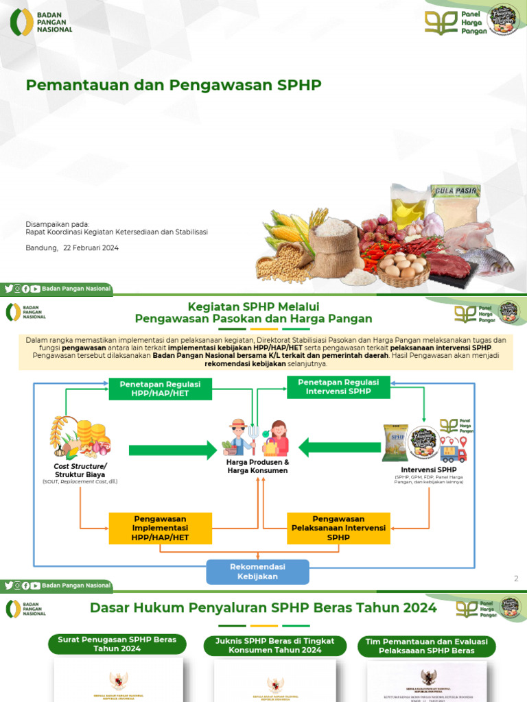 Pengawasan SPHP Beras 2024 oleh Bapanas | PDF