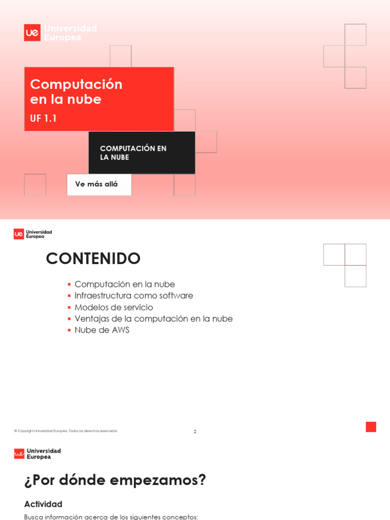 UF 1.1 - Introducción A La Computación en La Nube | PDF | Computación ...