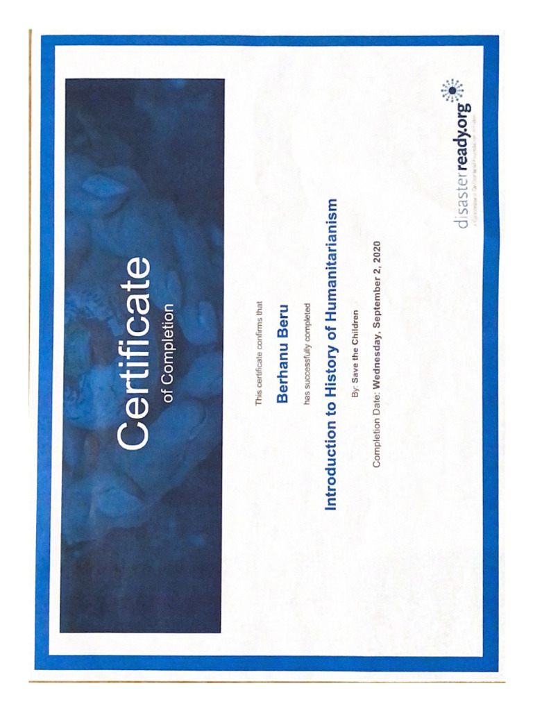 Certificate 1 | PDF