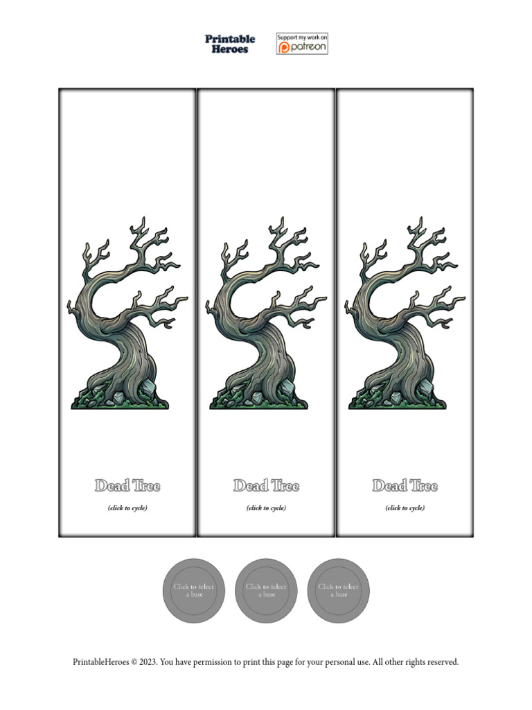 Prop - Tree - Dead - 02 - Free | PDF