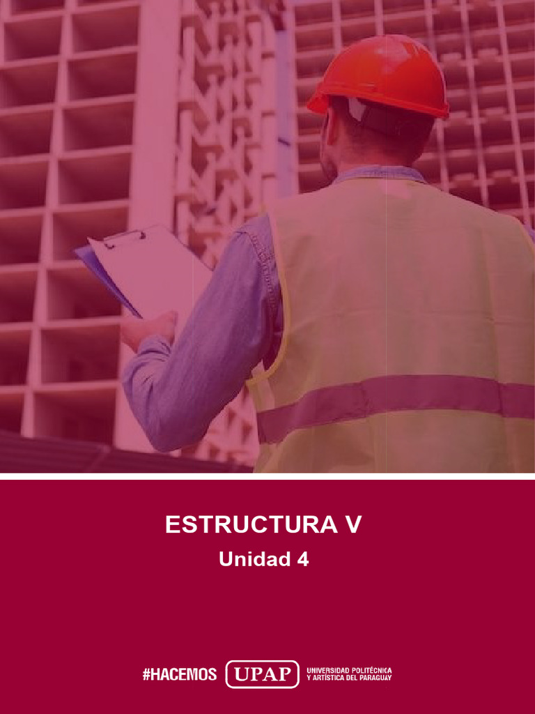 Unidad Iv - Contenido - Estructura V | PDF | Hormigón | Materiales