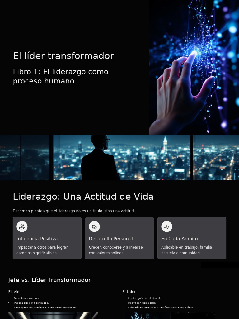 El Lider Transformador | PDF | Liderazgo | Desarrollo personal