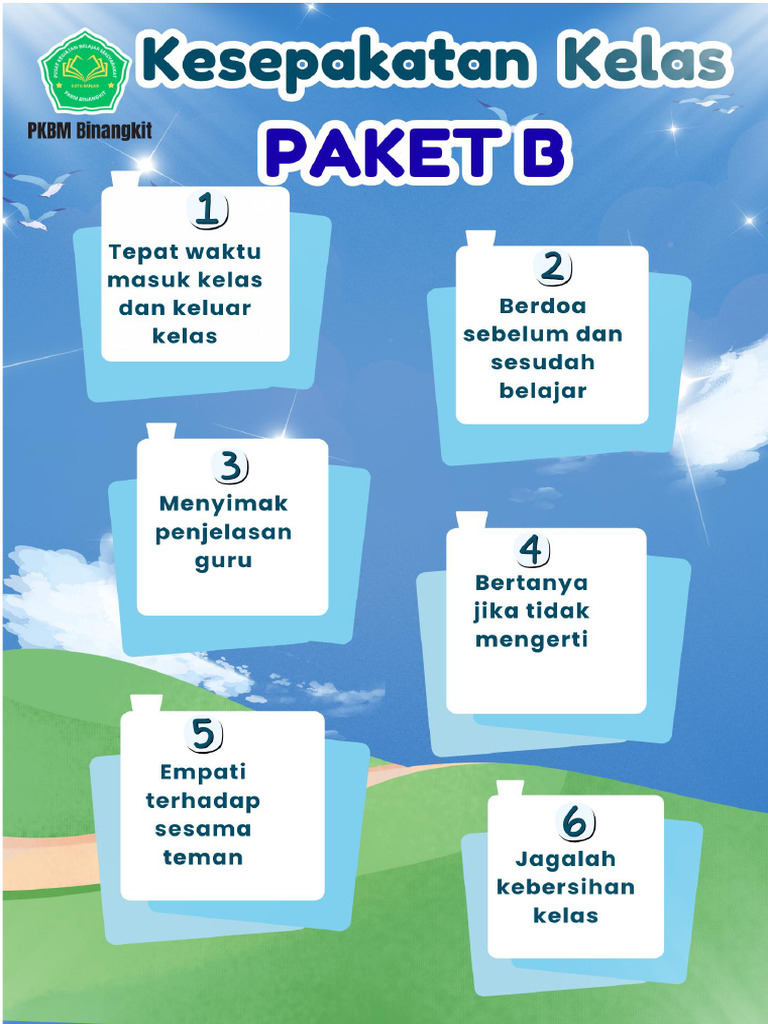 Kesepakatan Kelas Paket b | PDF