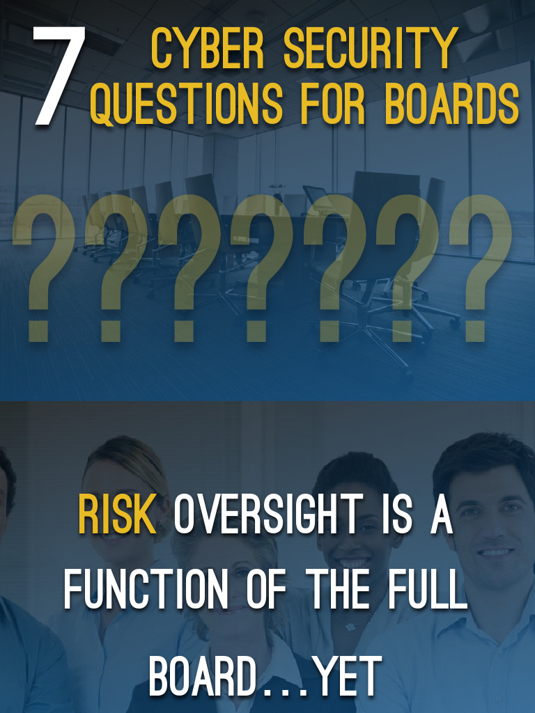 Cyber Security Questions For Boards | PDF | Security | Computer Security