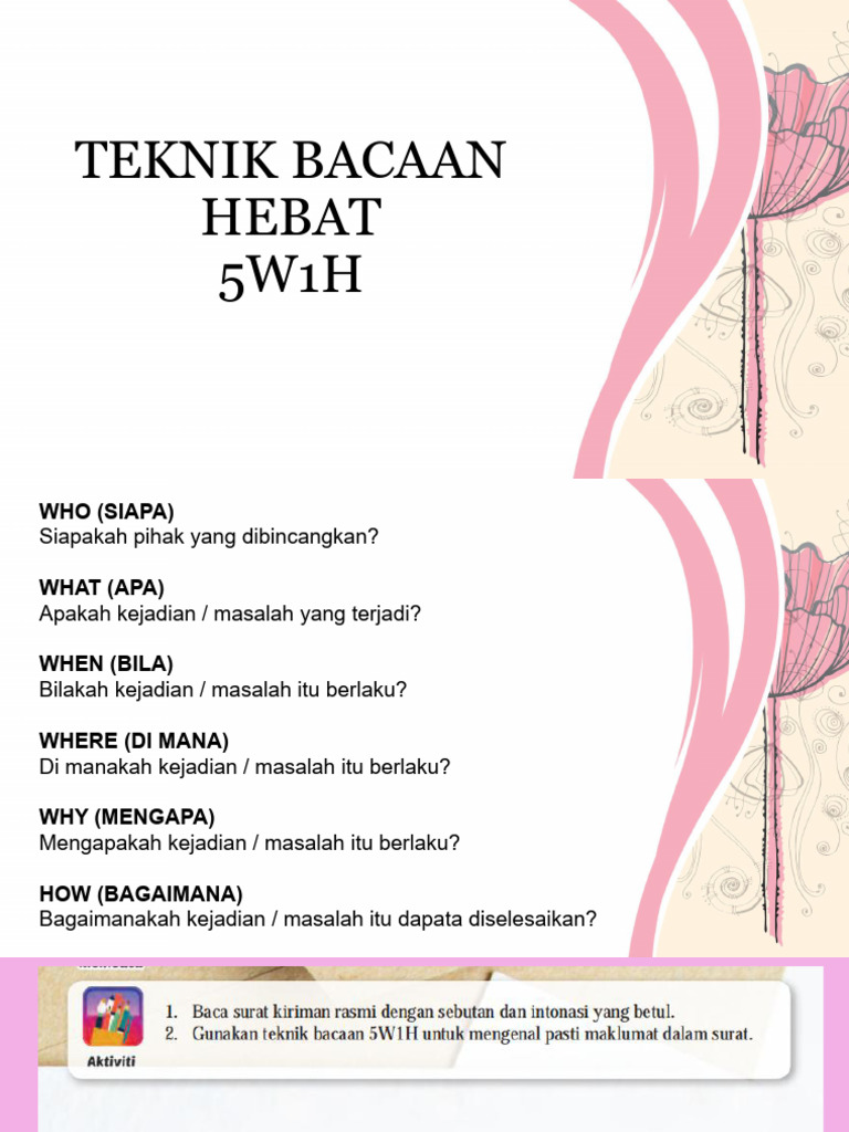 Teknik 5w1h | PDF
