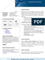 Calsoftinc Corporate Factsheet