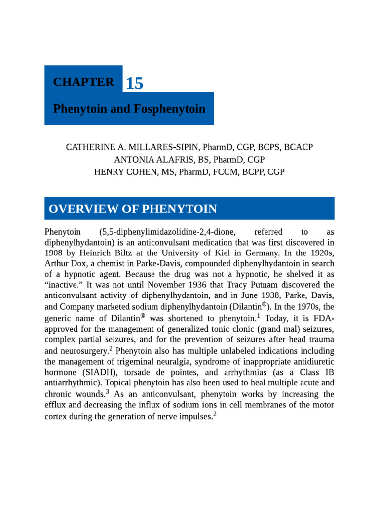 Phenytoin Case | PDF