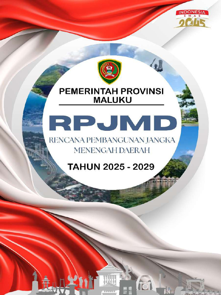 RPJMD Maluku 2025-2029: Rencana Pembangunan | PDF