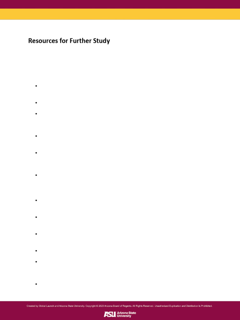 3.10 Resources For Futher Study | PDF | Economies