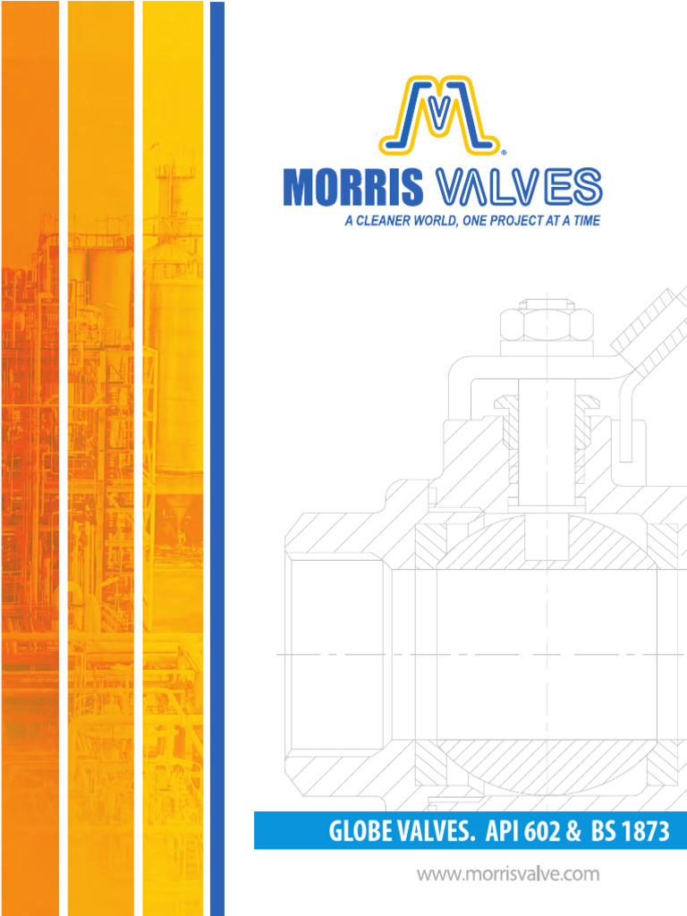 Morris Globe Valves: API 602 & BS 1873 | PDF | Plumbing