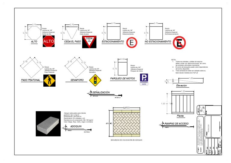Alto Ceda El Paso Estacionamiento No Estacionamiento: Sin Escala ...