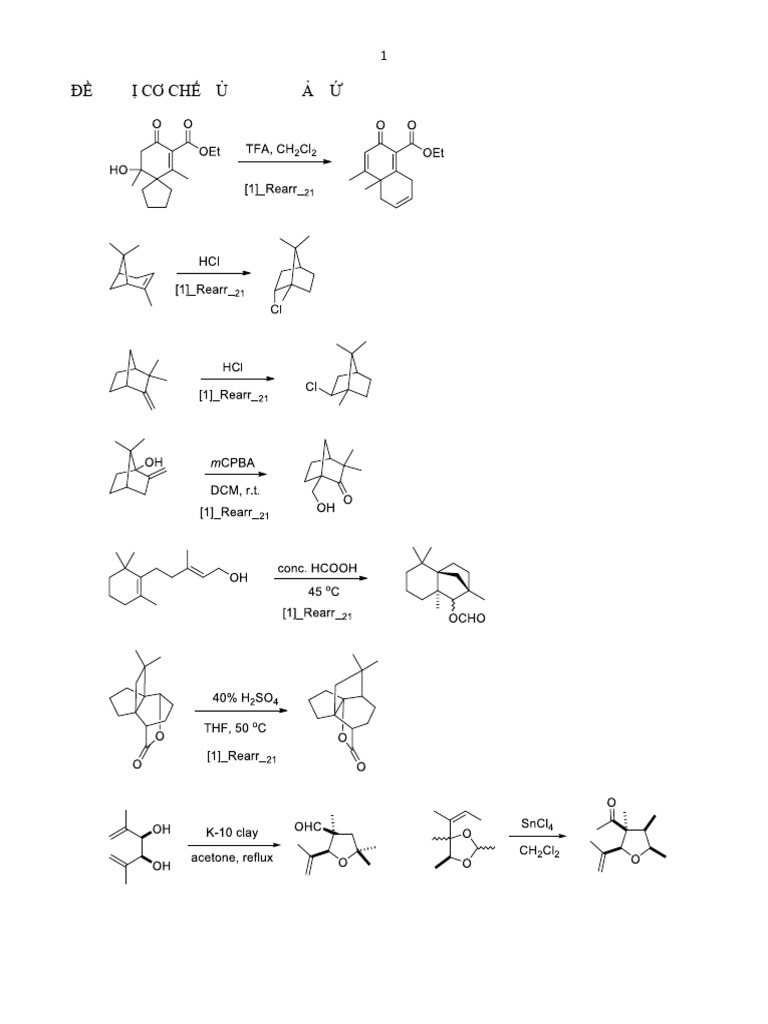 Basic Rearrangement 2021 P1 | PDF