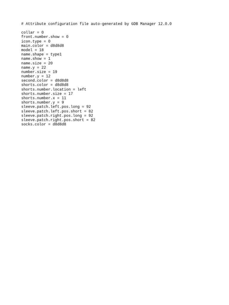 Config | PDF