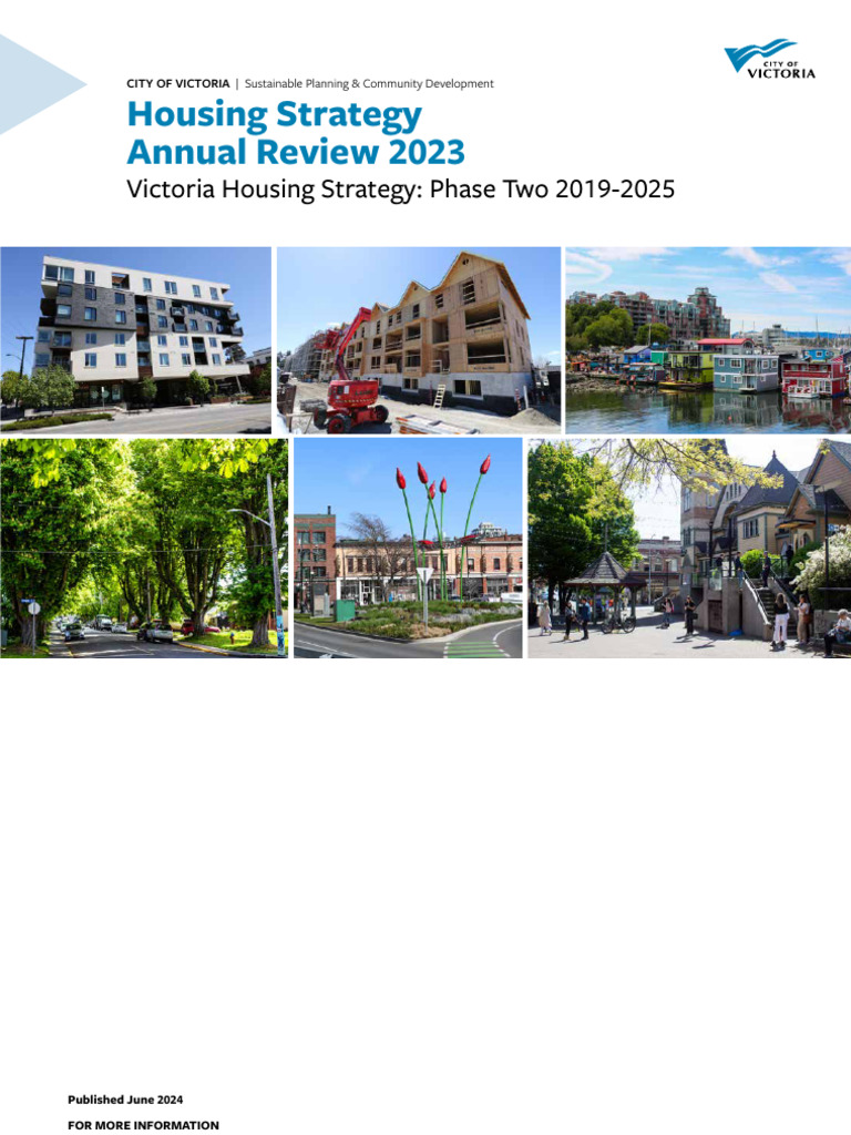 Victoria Housing Strategy Review 2023 | PDF | Affordable Housing | Zoning