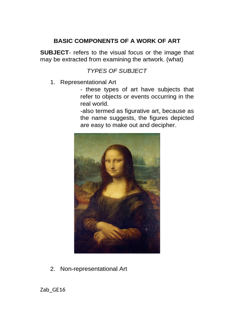 Key Elements of Art Analysis | PDF | Paintings | The Arts