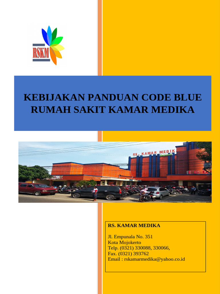 Panduan Code Blue RSKM Mojokerto | PDF