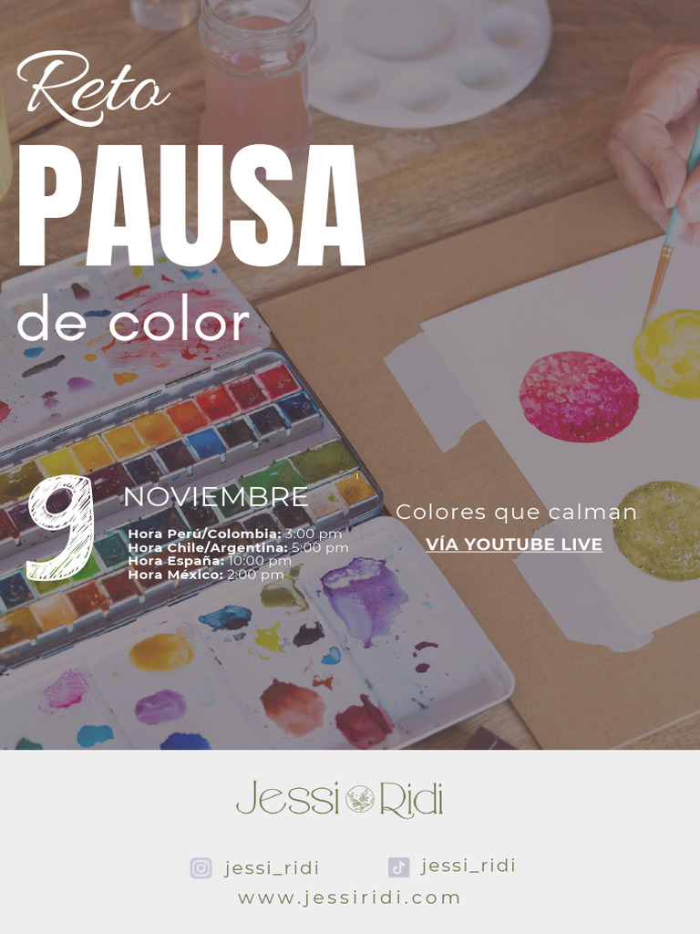 Reto Pausa de Color - Día 1 | PDF