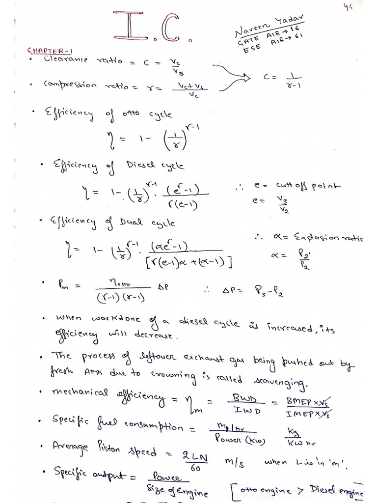 IC Engine | PDF