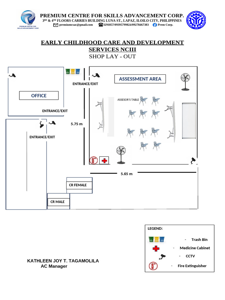 Early Childhood Care Layout Plan | PDF