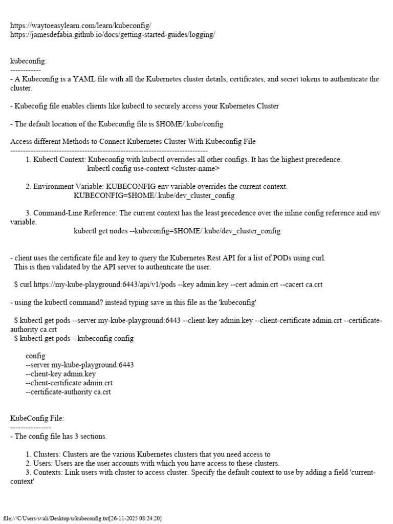 Ku Be Config | PDF | Computer Science | Information Technology